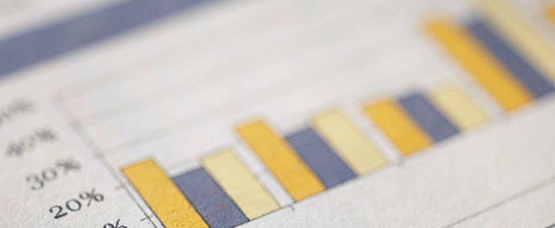 Closeup of bar graph