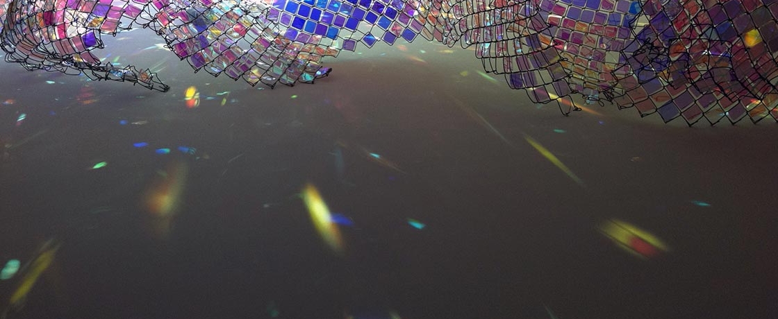 Refracted light