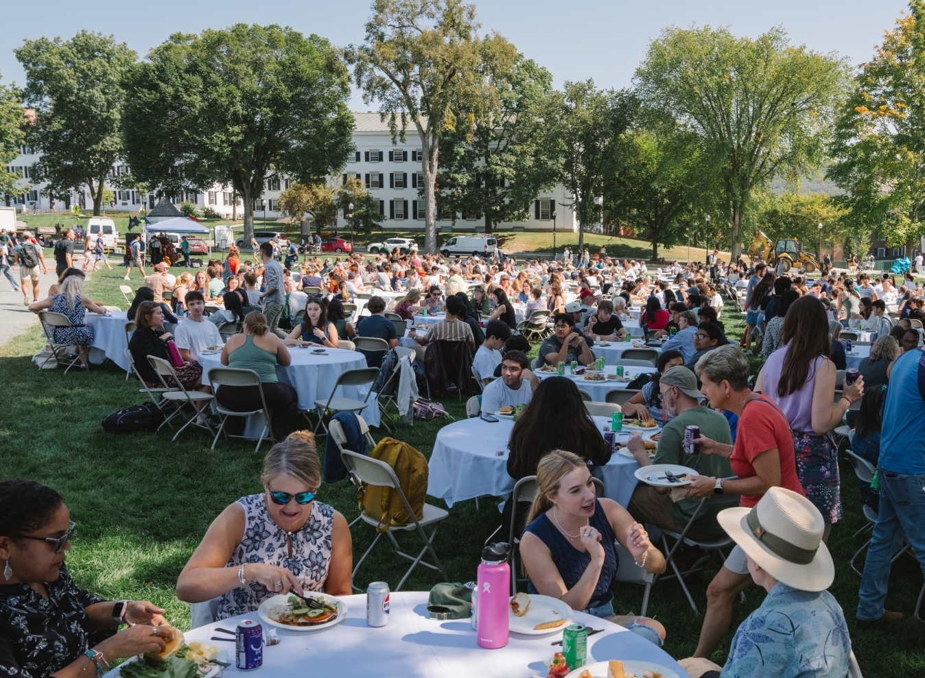 Community picnic on the Green