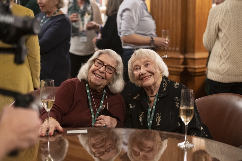 Marysa Navarro-Aranguren and Lucretia Martin '51
