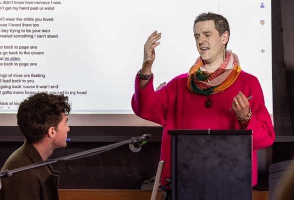 Max Miller '28 and César Alvarez