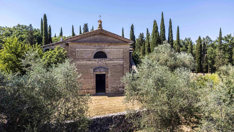 The Oratorio di Barottoli in Tuscany, Italy