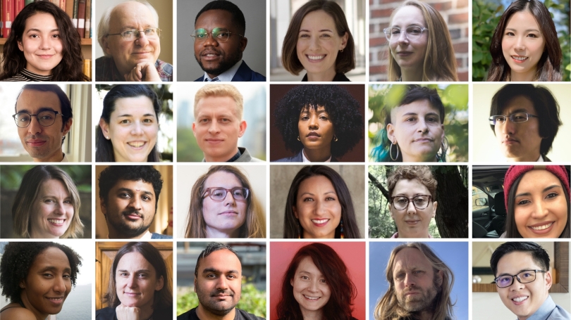 twenty-four professors photo collage