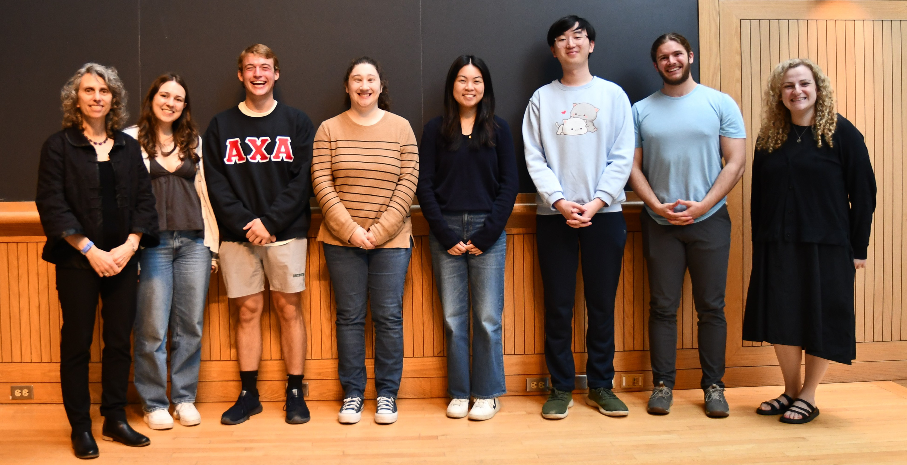Group photo of Rockefeller shop program members