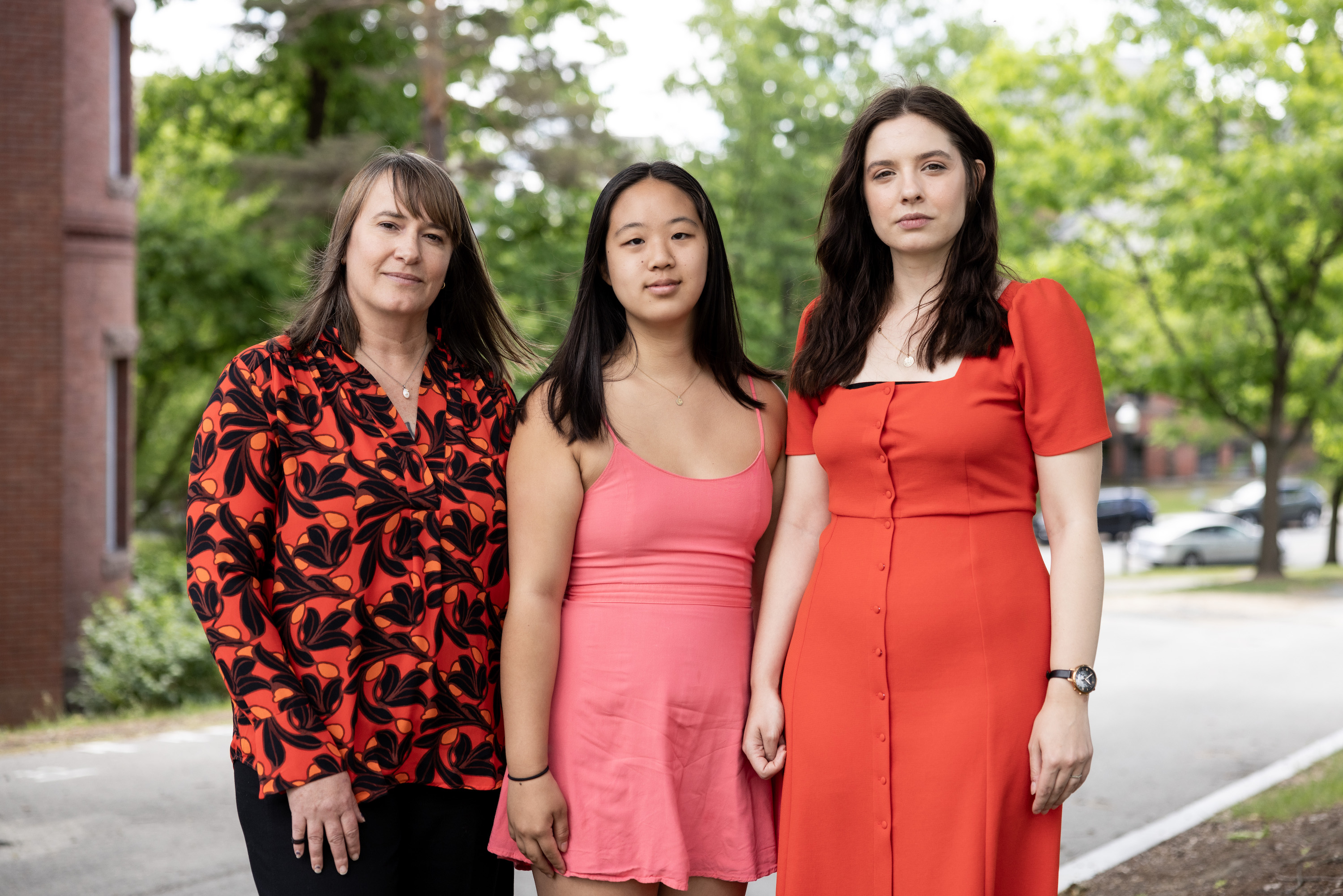  Jacqueline Wernimont, Jane Huang '25, and Carly Bobak 
