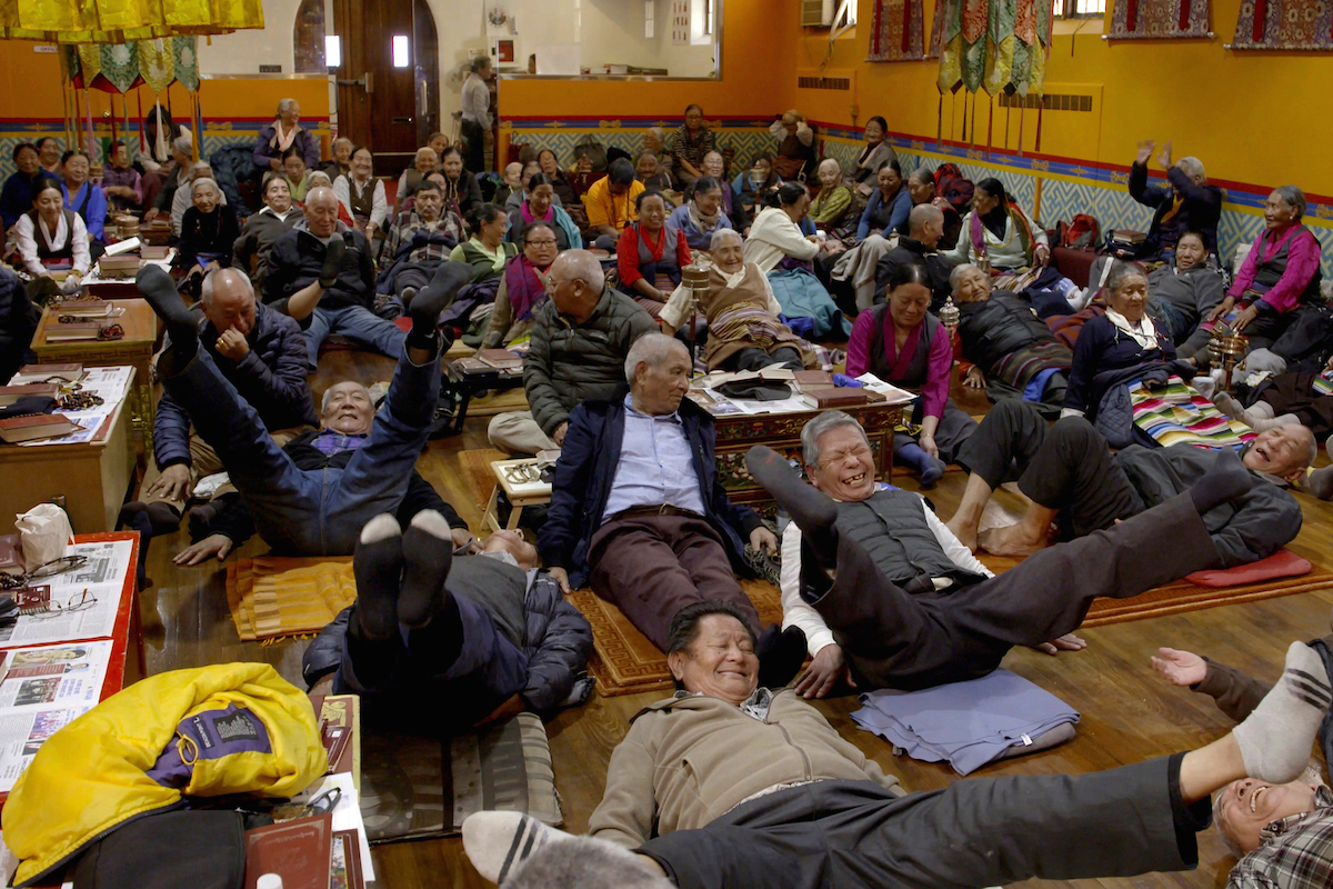 A scene from 'Diversity Plaza,' directed by Kesang Tseten and produced by Sienna Craig and Kesang Tseten