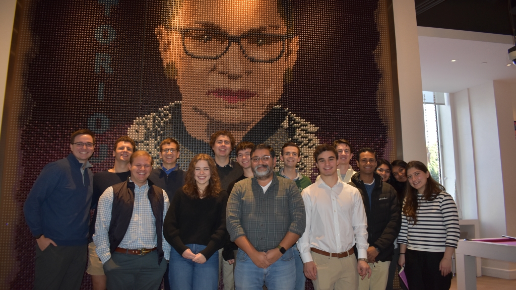 Students in Econ 70 with Sam Valverde