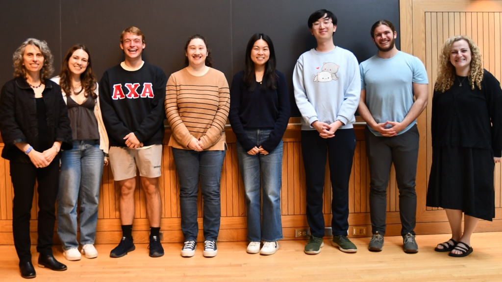 Group photo of Rockefeller shop program members